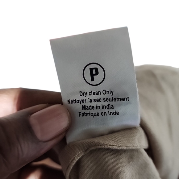 Hemant & Nandita Dress Size 8 Zeri Floral Boho Peasant Rust Orange Bird - Picture 6 of 6